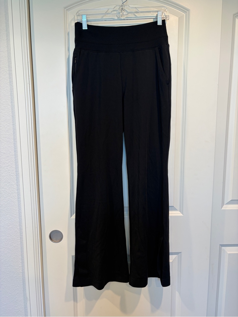 Athleta Women’s Black Split Seam Venice Flare Pant - SP